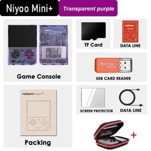 CONSOLE PSP NO card No games - Violet - MIYOO MINI + Plus-Cons