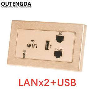 POINT D'ACCÈS OR LAN x2 USB - Point d'accès sans fil mural, 300M