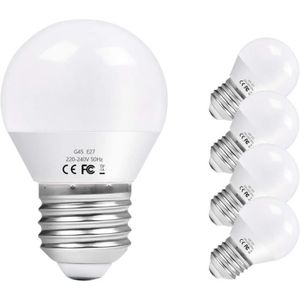 AMPOULE - LED Ampoule LED E27,5Pack G45 E27 LED Ampoule,équivale