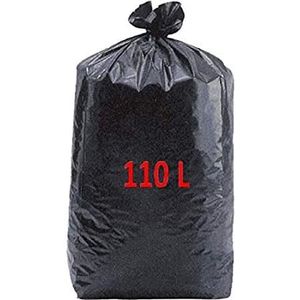 Sacs-poubelle à soufflet, 100µ (100 unités), 80 litres