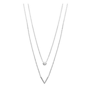 collier argent femme double rang collier argent femme double rang