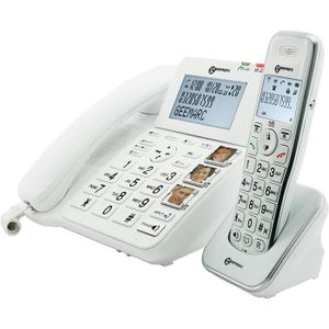 Téléphone fixe Téléphone fixe Combi 295 avec combiné additionnel 