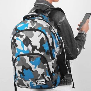 Bleu Sac /à Dos Enfant Fille Gar/çon Happy Cherry Taille S Fille Gar/çon Cartable Camouflage Enfant pour L/école Primaire