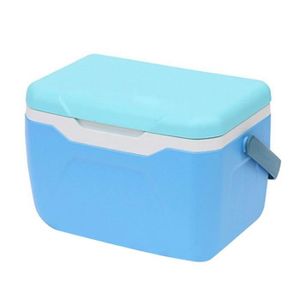 SAC ISOTHERME Transport,Glacière Portable 5,5 l, petit récipient pour aliments de Camping en plein air, réfrigérateur - Type Blue