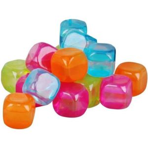 40x Morceaux De Glaçons En Formes De Fruits Réutilisables