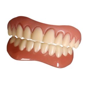 KIT PRODUITS DENTAIRES couleur en haut et en bas Fausses dents en Silicon