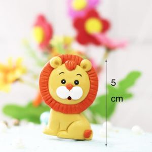 Decoration De Fete Decoration Gateau Dessin Anime Decoration Motif Animaux De La Jungle Decoration Pour Anniversaire Type Lion Cdiscount Maison
