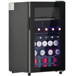 RÉFRIGÉRATEUR CLASSIQUE Réfrigérateur et congélateur combiné mini 76L avec