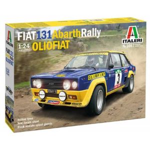 VOITURE À CONSTRUIRE ITALERI - Maquette Voiture Fiat 131 Abarth Rally O