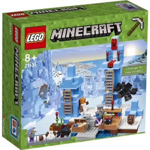ASSEMBLAGE CONSTRUCTION LEGO® Minecraft 21131 Les Pics de Glace