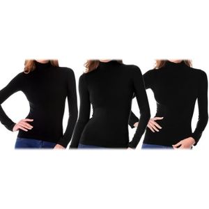 Sous pull thermique femme - Cdiscount