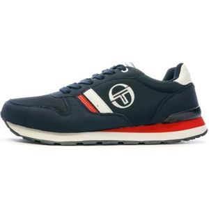 BASKET Baskets Homme Sergio Tacchini Winder - Marine - Textile - Lacets