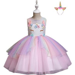 DÉGUISEMENT - PANOPLIE Kathévan Robe princesse licorne costume fantaisie 