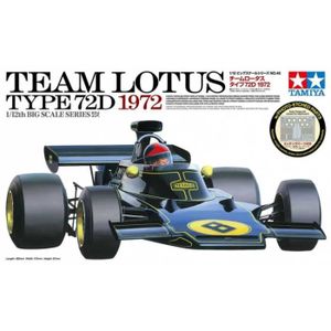 VOITURE À CONSTRUIRE TAMIYA - Maquette Voiture Team Lotus Type 72d 1972