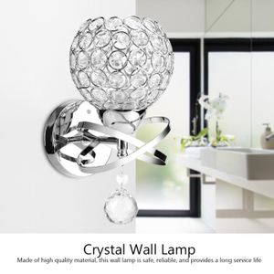 APPLIQUE  TMISHION applique murale en cristal Lampe murale en cristal moderne chevet veilleuse chambre salon éclairage de la salle