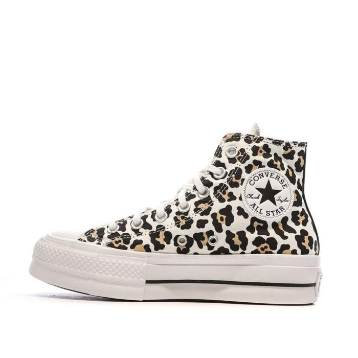 Converse blanche grosse semelle outlet