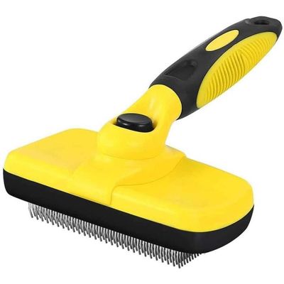 Brosse Autonettoyante Pour Chien Et Chat - Poils Courts/longs, élimine Poils Morts, Massage - 2