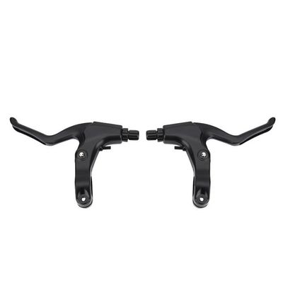 Paire De Leviers De Frein Pour Vélo VTT/route - Alliage D'aluminium, Poids 64g, Compatible Guidon 22.2 Mm, Couleur Noir