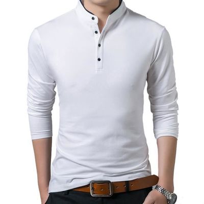 T shirt sale col ouvert homme