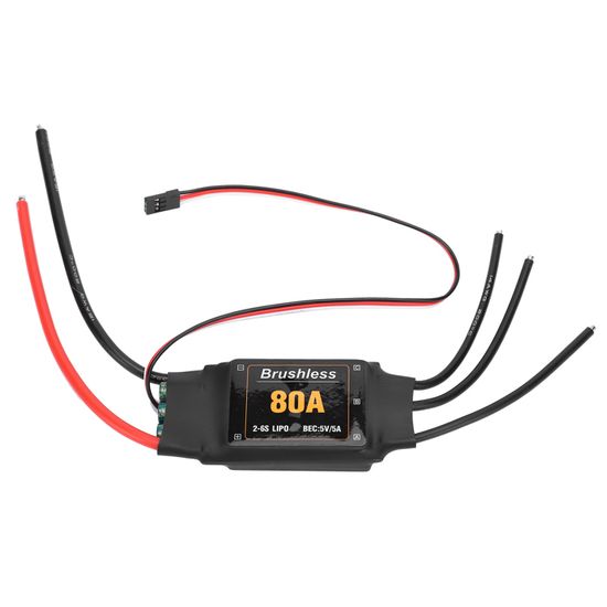 ZMR-Contrôleur de vitesse ESC sans balais pour importateur, ESC 2-4S, BEC, UBEC, hélicoptère quadrirotor RC, 40A, 50A, 80A, 100A, V2  26