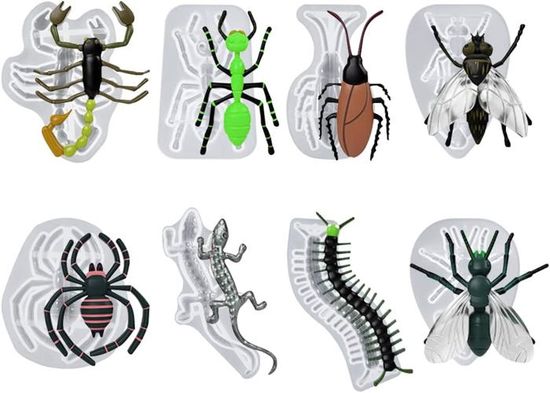 Moule En Silicone En Résine Époxy 3D Gâteau Moules En Silicone Porte