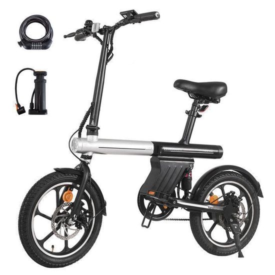 Vélo électrique pliable 16 pouces