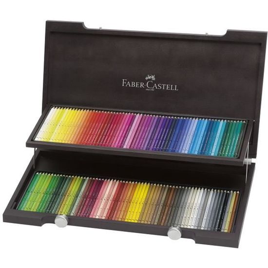 FABER-CASTELL Coffret de 120 Crayons de couleur aquarelle Dürer