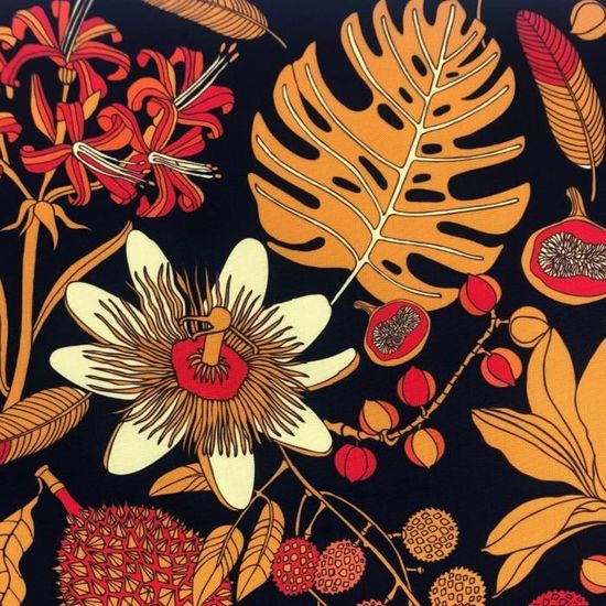 Heko Panels Garden Lux Torino Tissus Au Metre Pour Couture