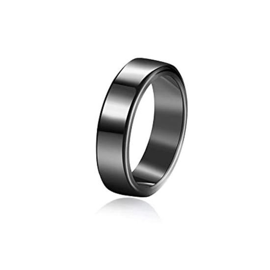 Énorme Bague Diamant Noir – 125 Ct – Argent 925 – Sertie De 8 Broches – Certifiée IGTLR