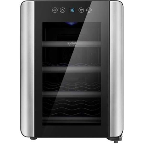 CASO Design WineCase Red 12 Cave à vin pose libre largeur 34 cm