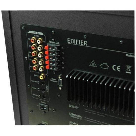 Système de haut-parleur pour home cinéma Edifier S760D - Canal 5.1 - 540 Watt