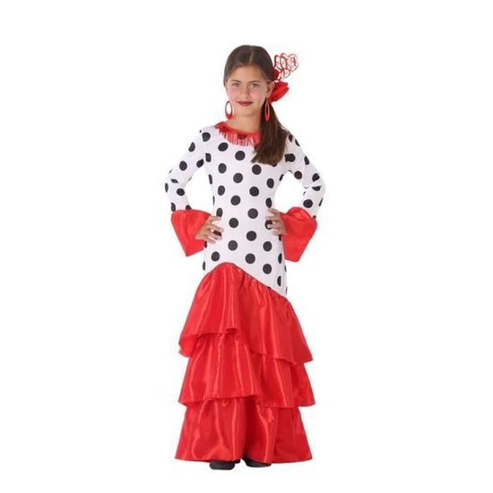 Culotte Rayures Noir/orange Guirca – Fille 7-9 Ans – Accessoire Déguisement Halloween, Fête
