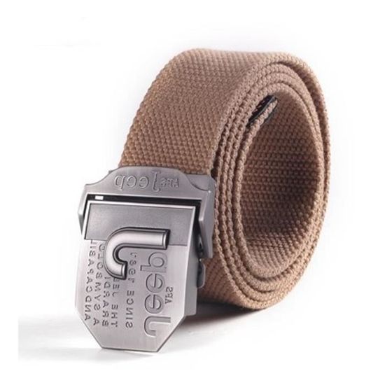 Ceinture En Toile Militaire Unisexe-Adulte, Sangle En Coton