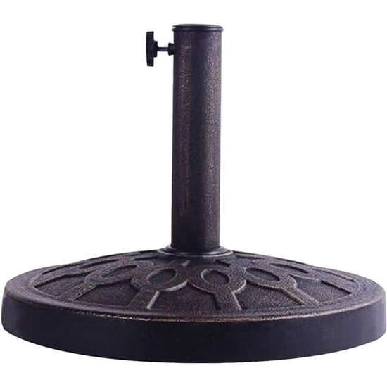 RELAX4LIFE Base De Parasol En Résine, Applicable De 38-48 MM, Support - 13