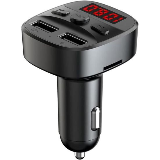 Lecteur MP3 de voiture Bluetooth Transmetteur FM avec port USB double / Chargeur de voiture - Chine Émetteur FM, l'émetteur Bluetooth avec port USB double chargeur de voiture
