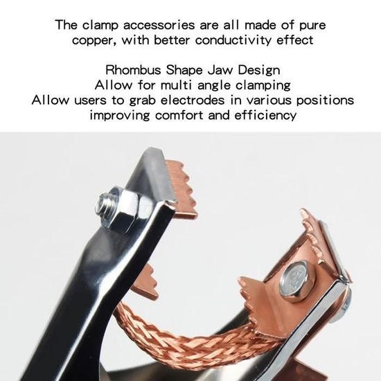 EJ.life Buse De Soudage En Cuivre 20 Pièces Pistolet De Soudage Buses