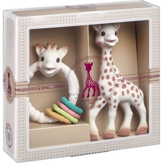 Spirale d'activités Sophie la Girafe colorée jouet bébé VULLI