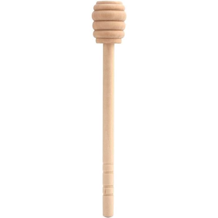 10 Petites Cuillères En Bois - 6 Cm - Pour Miel, Confiture, Épices - Bois De Nanmu Naturel