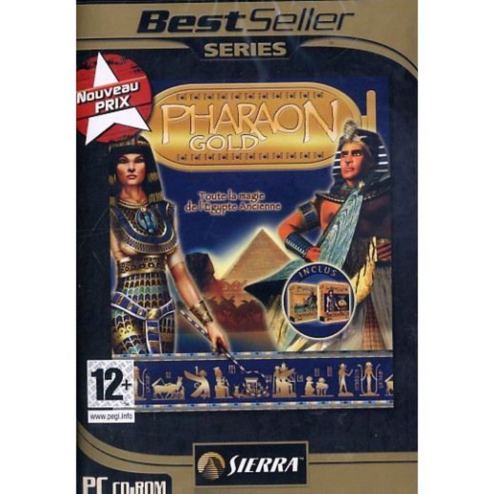 Deg Pharaon Gold Best Seller / Jeu PC Cd-Rom