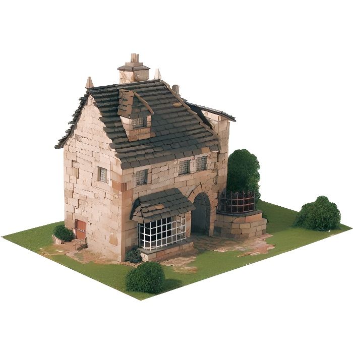 Maquette en céramique  - Maison  anglaise