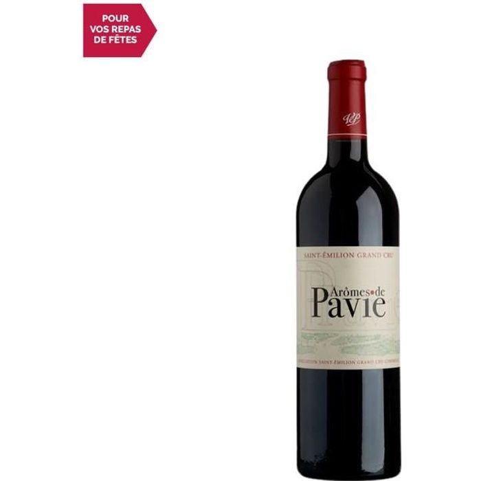 Château Pavie Saint-Emilion Arômes de Pavie Rouge 2015 - 75cl - Vin AOC Rouge de Bordeaux - Cépages Cabernet Sauvignon, Cabernet Fra
