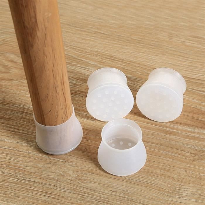PRI Couvre-pieds de chaise de Table - 8-16 pièces couvre-pieds de sol, capuchon en Silicone, housse de meubles, couvre-pieds de