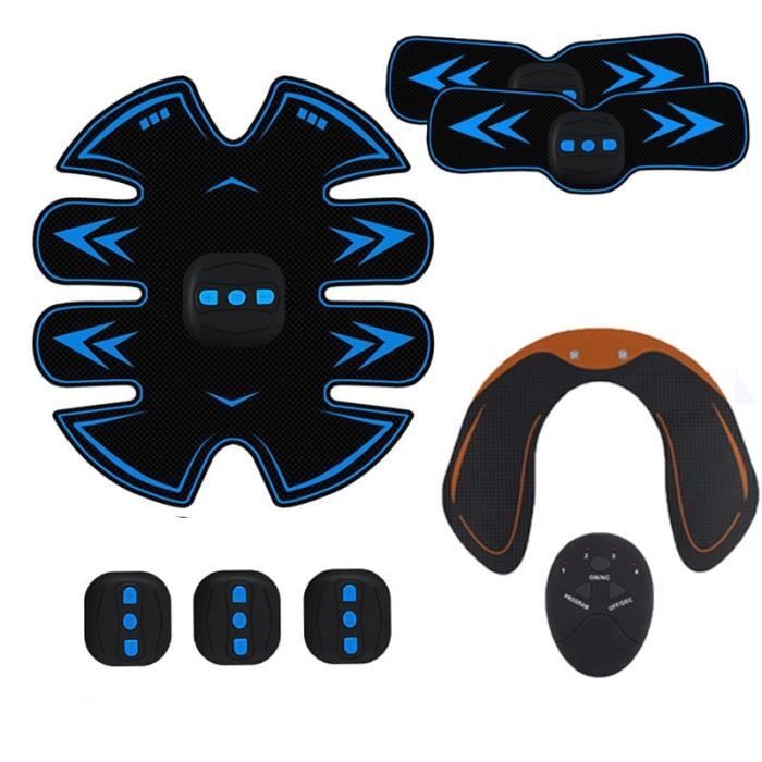 Ceinture électrostimulation,Appareil de musculation abdominale formateur ventre jambe bras Fitness fessier hanche - Type 06