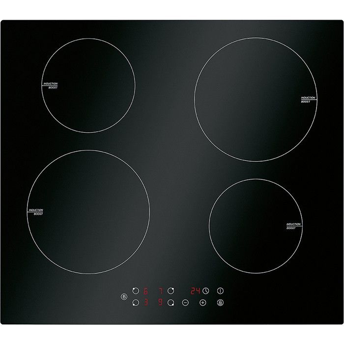 Bomann &nbsp encastrable Plaque à Induction/60&nbsp cm/4&nbsp zones de cuisson/Touch Control/minuterie/9&nbsp niveaux de puissance