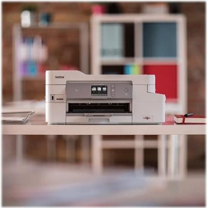 Imprimante Jet D'encre Brother Imprimante Multifonction Brother Mfc-j1300dw Fax Wifi
