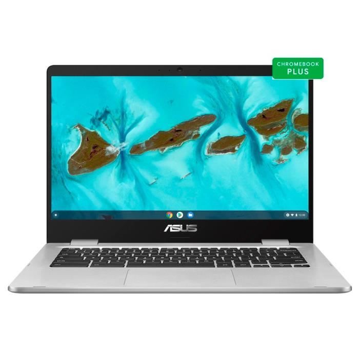 Ordinateur Portable ASUS Chromebook C424 | 14 HD Intel Celeron N4020 RAM 4 Go 64Go eMMC Chrome OS AZERTY