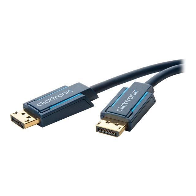 CLICKTRONIC 70713 CÂBLE 5 M BLEU