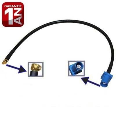 Adaptateur d'antenne (Fakra C Mâle vers MMCX Mâle)