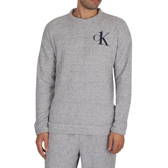 Sweat Calvin Klein Pour des hommes Sweat de détente CK One, Gris