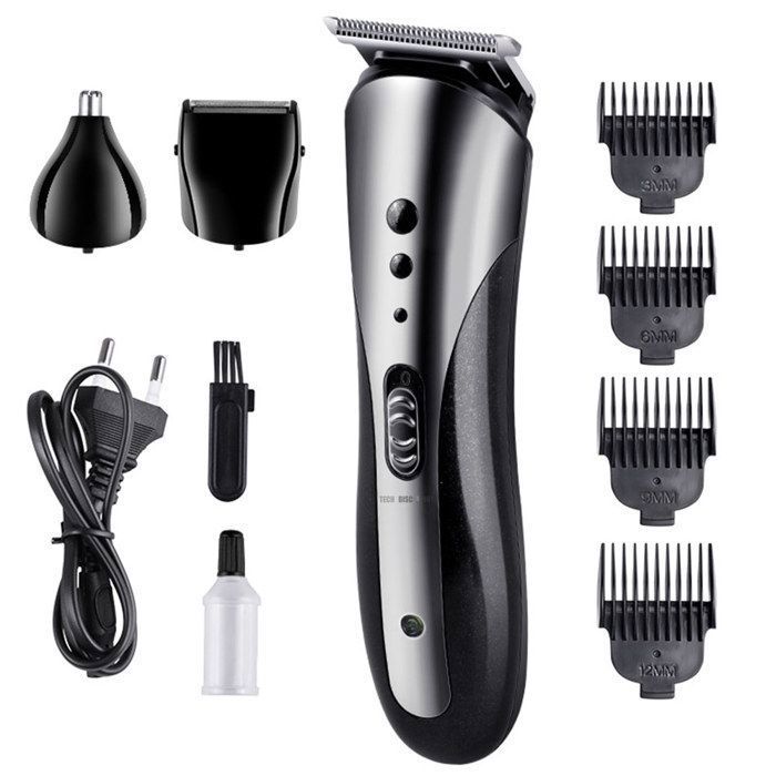TD® tondeuse rasoir electrique multifonctions cheveux hommes femme barbe nez professionelle visage corps filaire maillot rechargeabl
